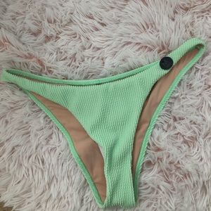 Cotton On neon green bikini bottom (with tags)